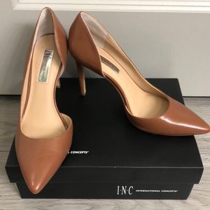 I.N.C. Deep Luggage Heels - OBO